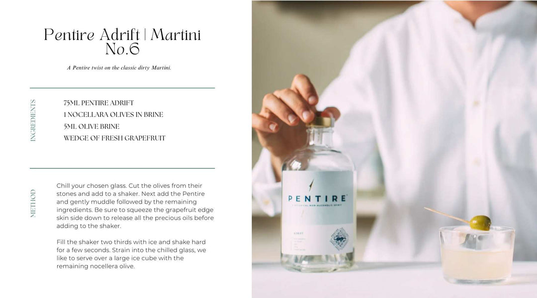 Pentire Adrift | Martini No.6 - DrinkNolo.ie