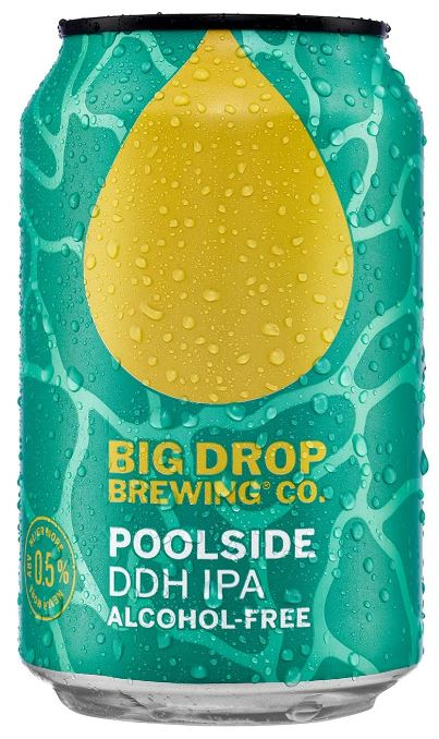 Big Drop Non-Alcoholic Poolside DDH IPA [Pack of 6]