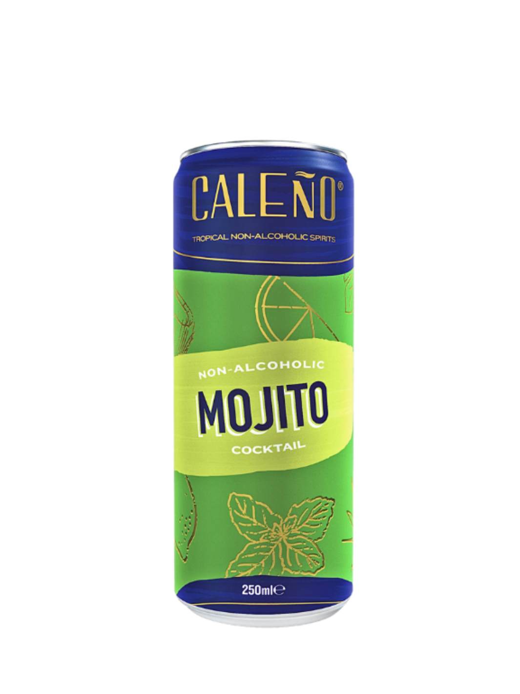 Caleño Non-Alcoholic Tropical Mojito Cans [Pack of 4]