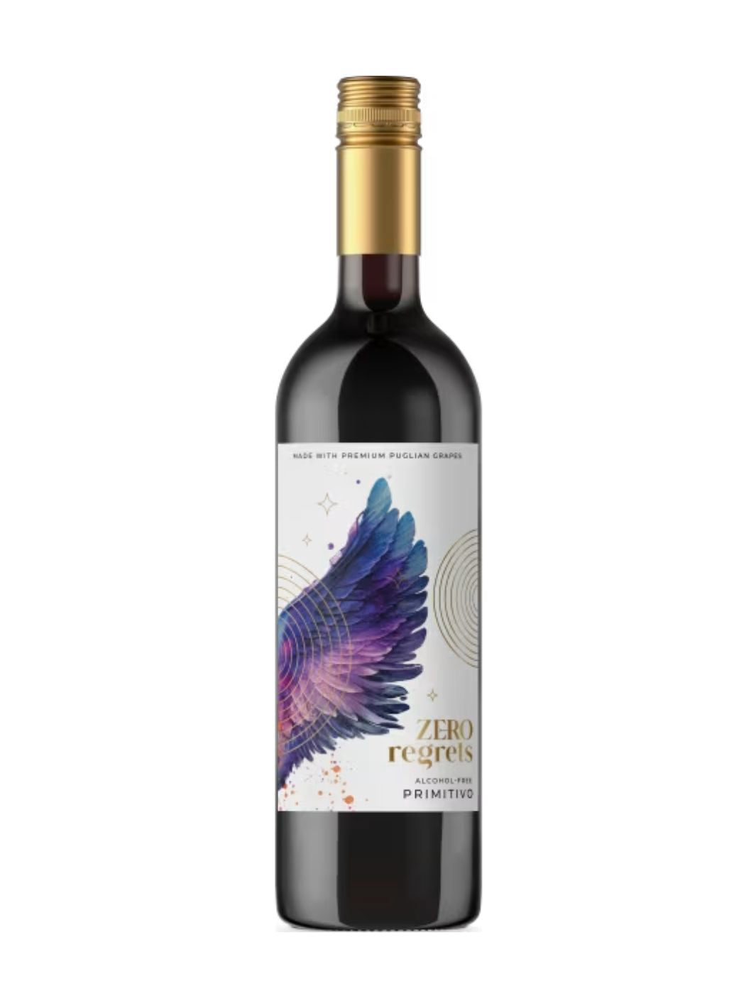 Zero Regrets Non-Alcoholic Primitivo Red Wine [750ml]