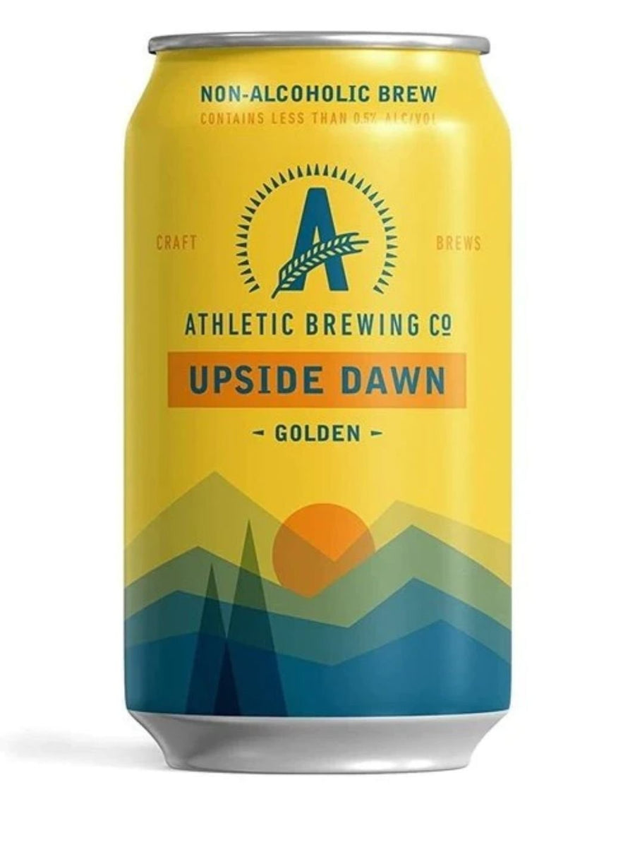 Athletic Brewing Upside Dawn Golden Ale [Pack of 6] - DrinkNolo.ie