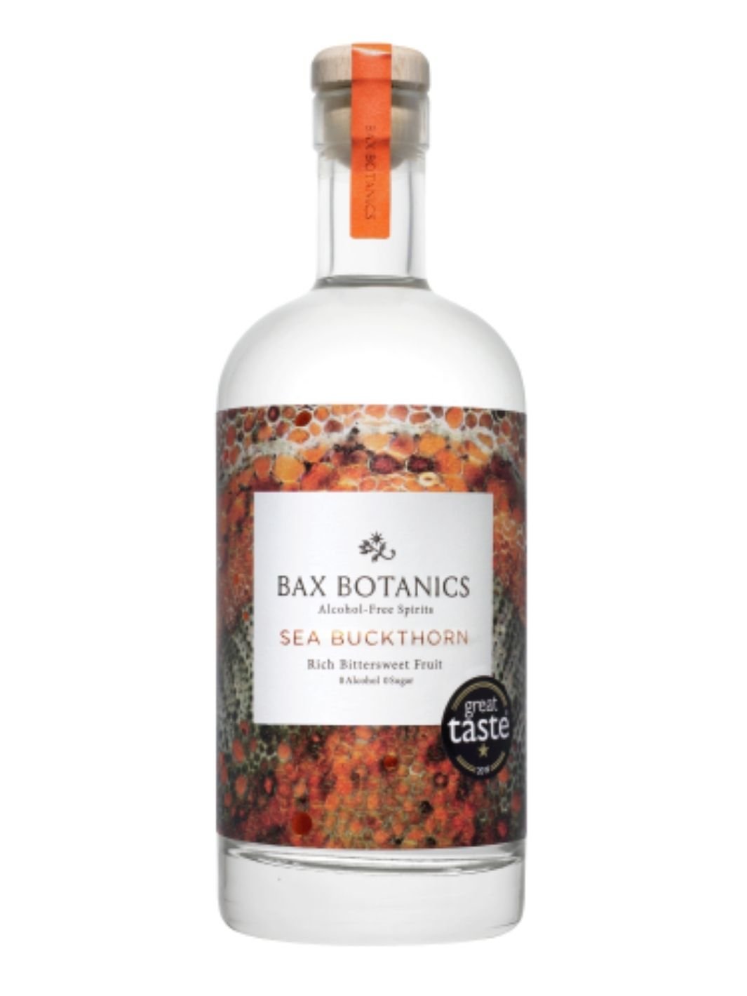 Bax Botanics Sea Buckthorn Alcohol-Free Spirit [500ml] - DrinkNolo.ie