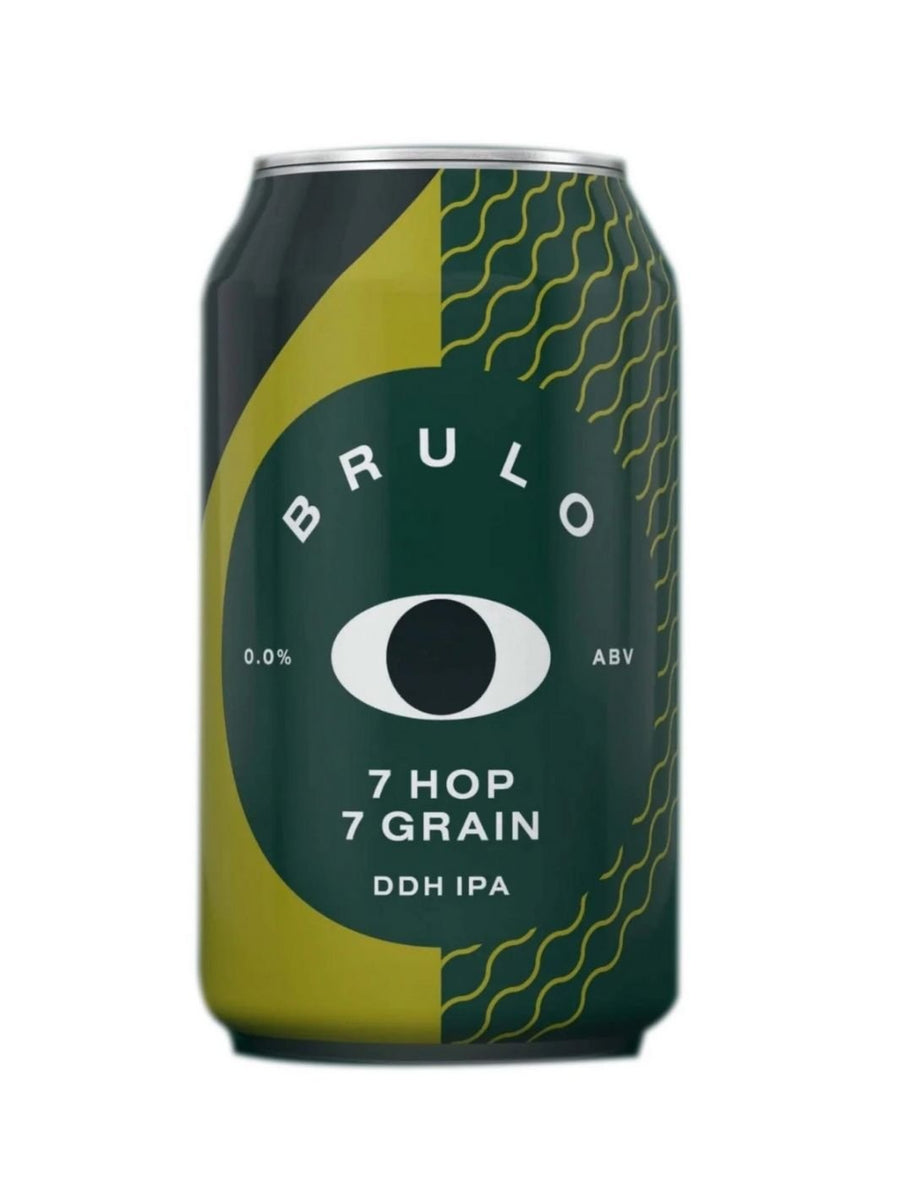 Brulo Non-Alcoholic Beer 7 Hop 7 Grain [Pack of 6] - DrinkNolo.ie