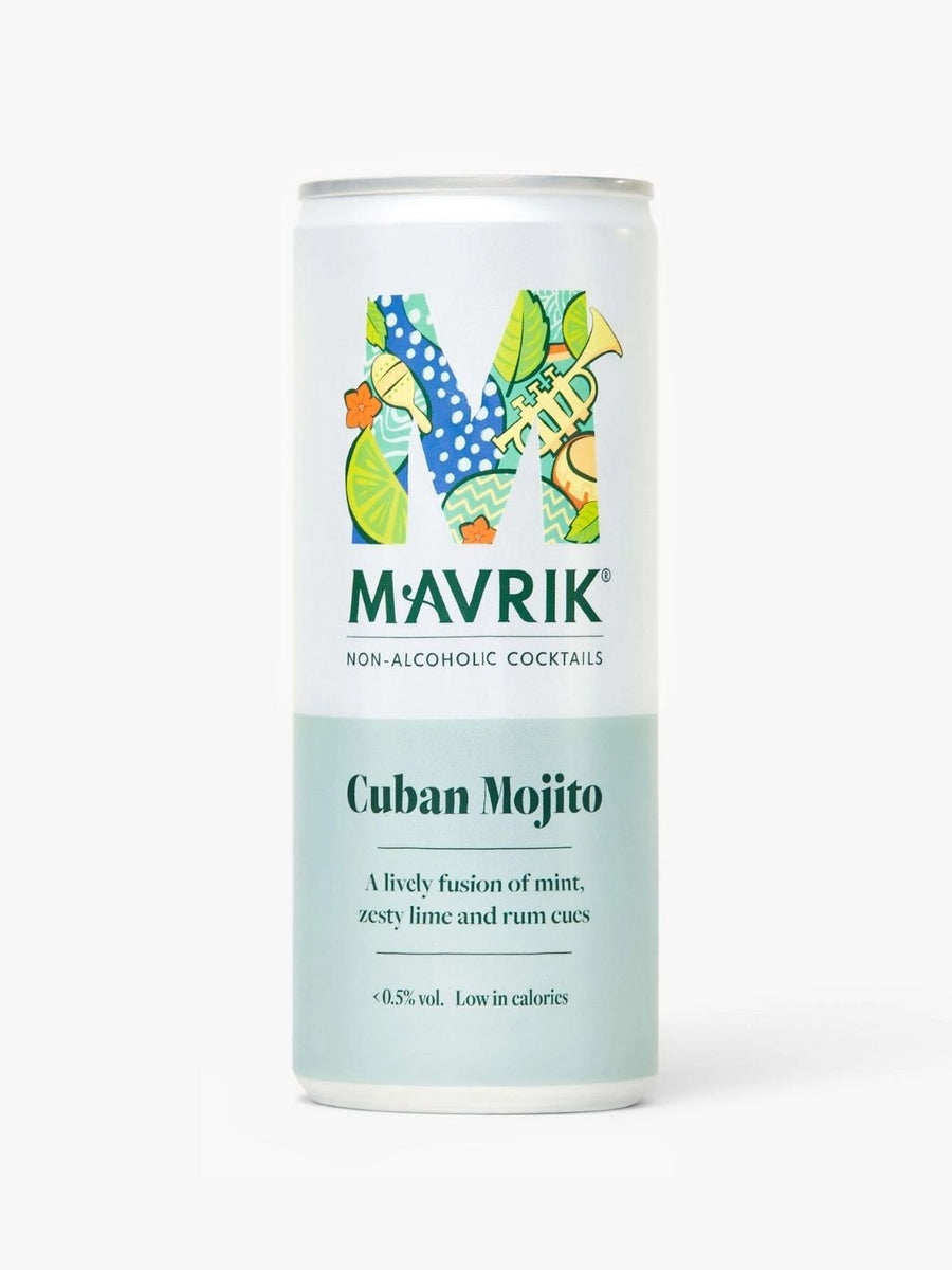 Mavrik Non-Alcoholic Cuban Mojito [Pack of 6] - DrinkNolo.ie
