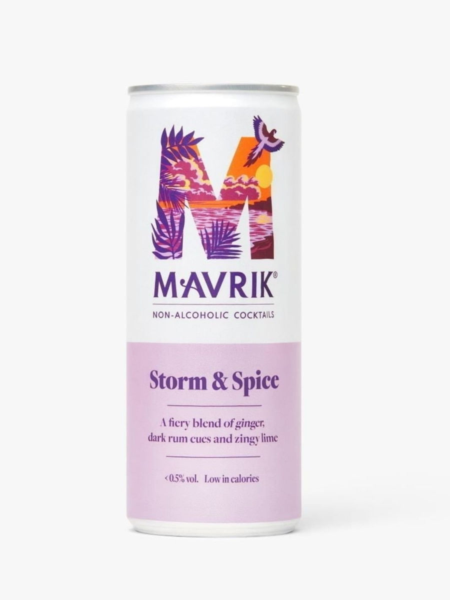 Mavrik Non-Alcoholic Storm & Spice [Pack of 6] - DrinkNolo.ie