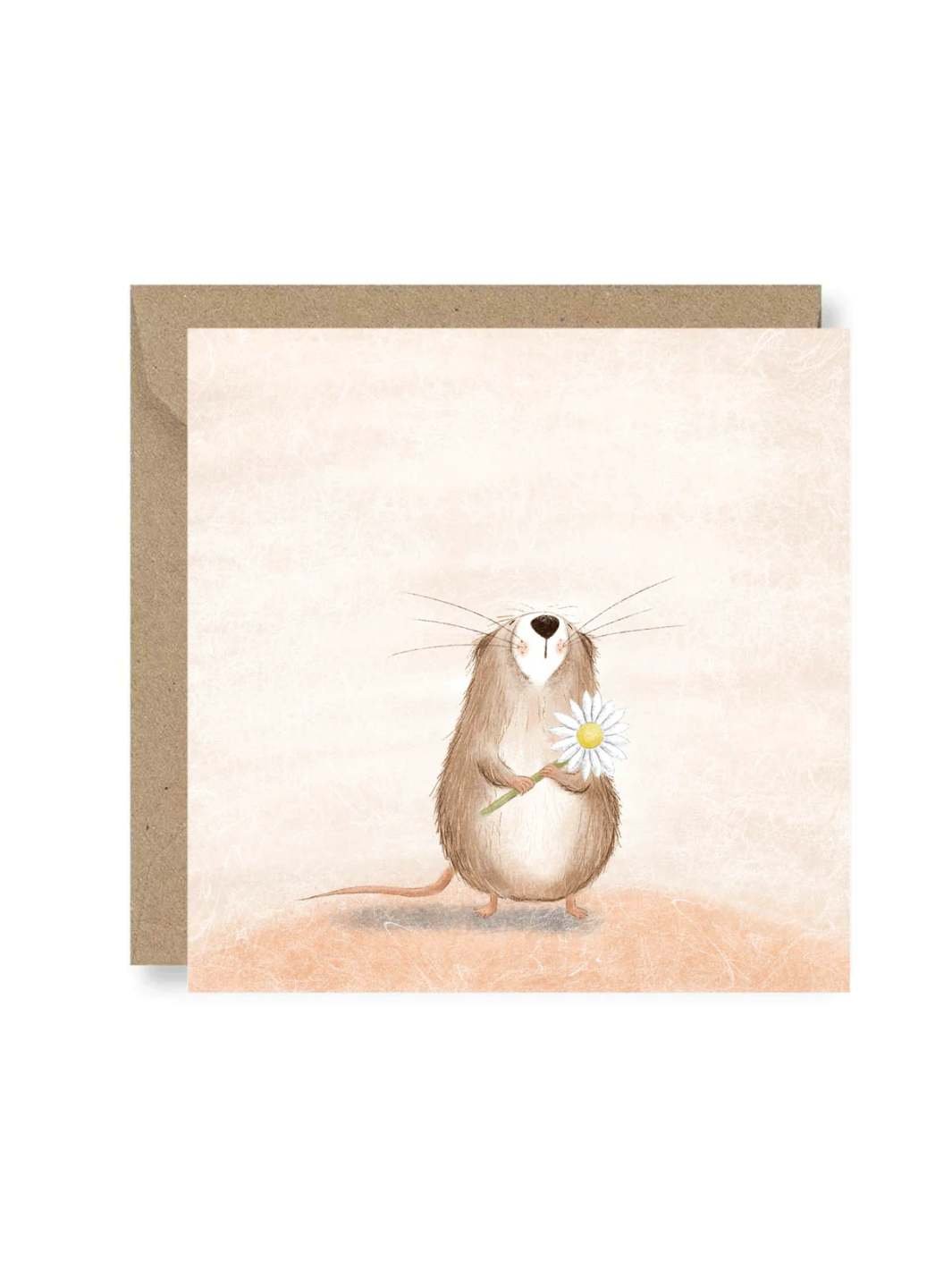 Mouse's Thinking of You Greeting Card - DrinkNolo.ie