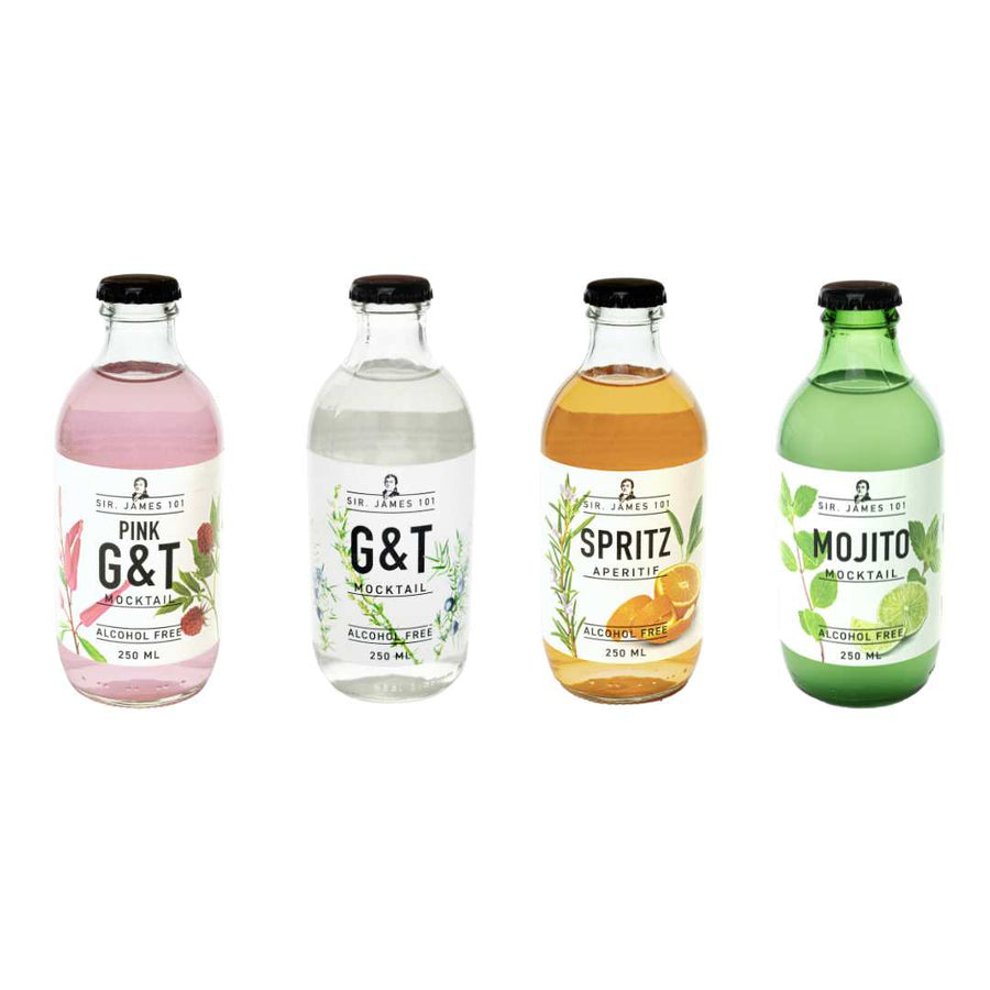 Sir James 101 Non-Alcoholic Cocktails [Mixed 4 Pack] - DrinkNolo.ie